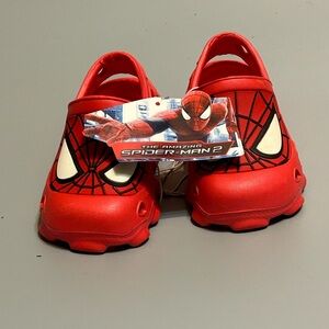 Red Spider-Man crocs